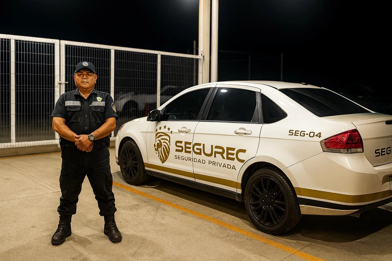 Servicios de seguridad SEGUREC - Personal en acción